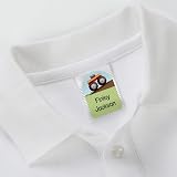 Dotty about Paper 50 Personalised No Iron Name Labels Waterproof view 3