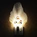 Plug in LED Night Light, Christmas Kit, Dusk to Dawn Sensor Emotionlite Nursery Night Lamp Warm White 2700K (Santa Claus and Christmas Tree)