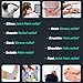 Tens Unit Electronic Pulse Massager for Muscle Stiffness, Soreness, Chronic Pain & Stress - Handheld Tens Machine Muscle Stimulator Nerves & Muscles Through Electrodes