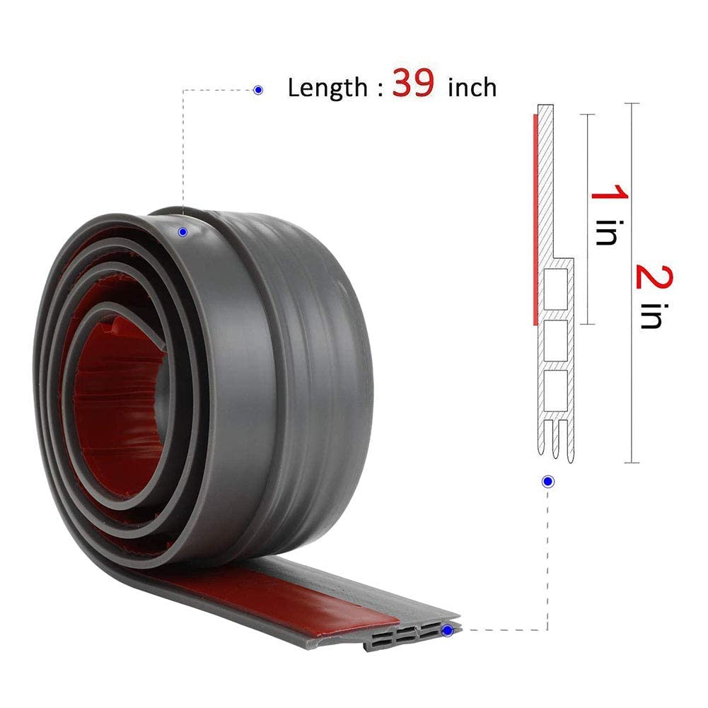 Suptikes Door Draft Stopper Under Door Seal for Exterior/Interior Doors