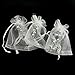 25 Pcs Mini Rosaries Silver Color Baptism with Silver Plated Accent Color - Communion Favors - Recuerditos Para Bautizo - Christening - Decenarios