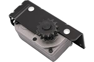 Jiabailie R25076-1 Gearbox,RV Slide Out Gear Box with Mounting Bracket 13 Tooth Sprocket for Motorhome Trailer Aluminium