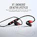 MEE audio X7 Stereo Bluetooth Wireless Sports in-Ear Headphones Red (EP-X7-RDBK-MEE)
