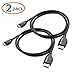 Cable Matters (2-Pack) High Speed Mini-HDMI to HDMI Cable 4K Resolution Ready with Ethernet - 6 Feet