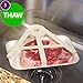 Thaw Claw Meat Defroster, a Kitchen Essential Tool for Quick and Easy Defrosting of Chicken, Beef, Pork and Fish, Kitchen Gadgets Accessories, Easy Storage, Fits All Sinks, Thaws in Minutes
