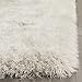 SAFAVIEH Venice Shag Collection Accent Rug - 4' x 6', Pearl, Handmade Glam, 3-inch Thick Ideal for High Traffic Areas in Entryway, Living Room, Bedroom (SG256P)