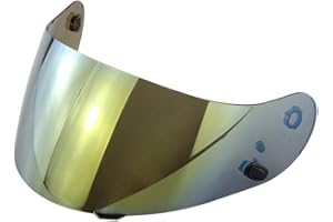 Gigicloud Motorcycle Helmet Lens, Motorcycle Wind Shield Helmet Visor Lens Anti-Fog Motorcycle Wind Shield Lens Anti-Scratch Motorcycle Helmet Visor for HJC CL-16 CL-17 CL-ST CL-SP CS-R1 CS-R2