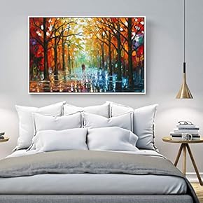 Floating Framed Canvas Wall Art for Living Room, Bedroom Scenery Canvas Prints for Home Decoration Ready to Hang - 16x24 inches
