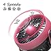 OPOLAR Battery Operated Aroma Fan to Blow Fragrant Wind, 2017 New Design - Personal Desk Fan with 4 Speeds - Enhanced Airflow and Quieter Operation - Powered by USB or 2200mAh Rechargeable Battery
