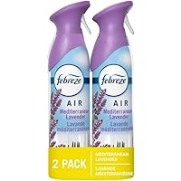 Febreze Air Freshener Spray, Mediterranean Lavender, 250 gram each, 2 count