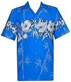 Hawaiian Shirt 35 Mens Bamboo Tree Print Beach