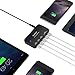 ORICO DCP-5U 5 Port Super Charger with 5V7.2Amps Power for iPad iPhone Samsung Tablet Surface and Cell Phone-Black