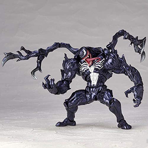Purple GO2 Marvel Spider-Man Venom Edward Brock Revoltech PVC Action Figure Model Toys Gift