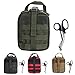 Unigear Tactical MOLLE Rip-Away EMT Medical First Aid Utility Pouch (Green)