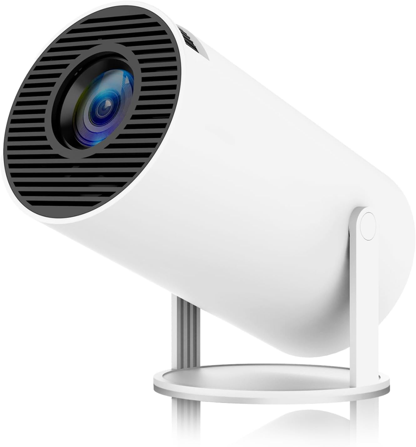 Photo 1 of ENUOSUMA Mini Projector with WIFI 6 and Bluetooth, 4K 1080P Support Portable Projector, Built-in App, Android 11, 150 ANSI, Auto Keystone Correction, 40"-130" Screen Video Projector 002