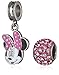 Disney Girls' Minnie Mouse Stainless Steel Pack Bead Charm