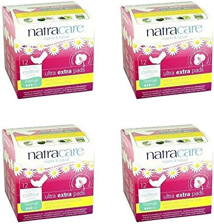 (4 PACK) - Natracare Ultra Extra Pads With Wings - Normal | 12s | 4 PACK - SUPER SAVER - SAVE MONEY