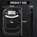 OSDUE Electronic Hand Dynamometer 265 lbs 120 kg Grip Strength Meter view 2