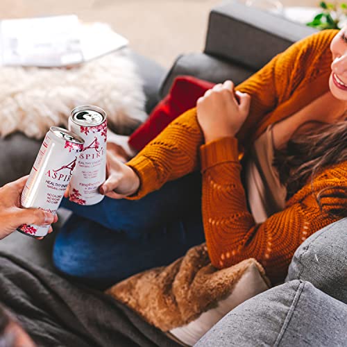 Aspire Healthy Energy Drink, Dark Cherry Lime (Pack of 24) 12 oz Cans