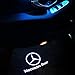 PATRICON Car Door Lights LED Logo for Mercedes Benz Accessory,Ghost Shadow Auto Emblem Courtesy Step Lights for CLS Cla CLK Series, Entry Welcome Lights Courtesy Lights Ground Lamps Kit -2pcsthumb 2
