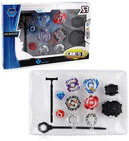 3T6B Bey Battle Burst Battle Tower Set Stadium Launcher and Fusion Classic Toys for Kid Holiday Gift