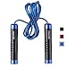 AlsenTek Jump Rope :: Skipping Ropes with Adjustable Speed Weighted Cable and Aluminum Handles - Best Jump Ropes for Fitness Workouts, Jumping Exercise, Skipping, MMA and Boxing