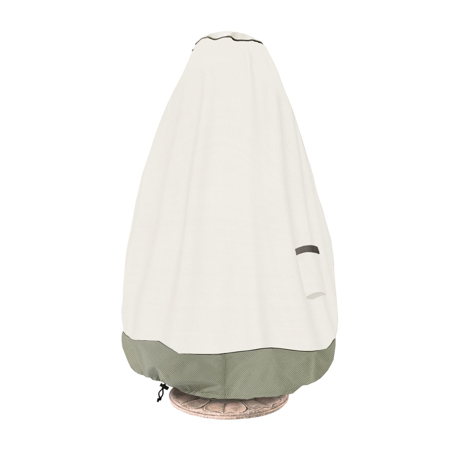 Photo 1 of Bitubi Fountain Cover?52"x68"? 600D Oxford Cloth Garden Fountain Statue Protective Cover with Drawstring Waterproof Windproof Fountain Protector