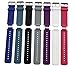 Replacement band for Garmin Vivoactive, Silicone Replacement Fitness Bands Wristbands with Metal Clasps for Garmin vivoactive GPS Smart Watch (grey)
