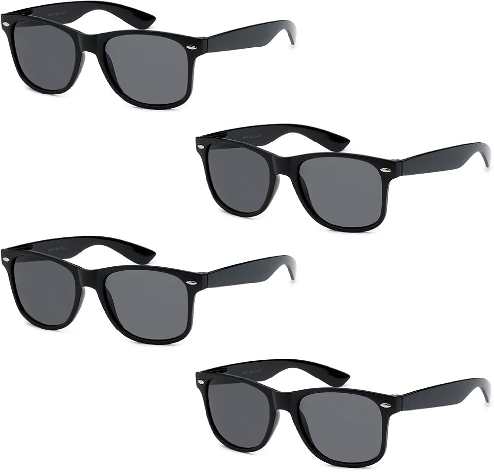WHOLESALE UNISEX 80'S RETRO STYLE TRENDY SUNGLASSES 4