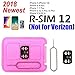 Eyetwins RSIM SIM Unlock Adapter Compatible with iPhone Xs X 8+ 8 7+ 7 6S+ 6S 6 5C 5S - Any GSM Carrier - AT&T, Sprint, T-Mobile, Metro PCS, Cricket, Virgin Mobile (Not Compatible w/Verizon/Xfinity)
