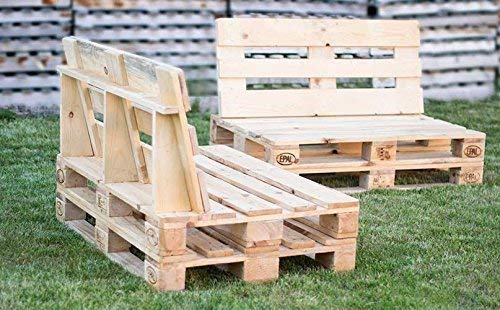 Sofá de palets para chill-out Paletsymuebles: Amazon.es: Handmade