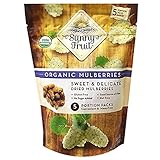Sunny Fruit Sweet & Delicate Organic Dried Mulberries 5.3 oz 2 Pack