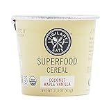 VIGILANT EATS, Cerl, Og2, Cocont, Mple, Van, Pack of 6, Size 2.3 OZ, (Gluten Free GMO Free Vegan Wheat Free 95%+ Organic)