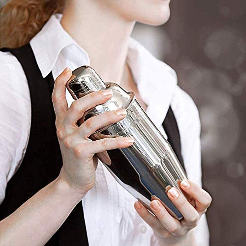 XinLuMing Shaker Set Bartender Kit Tragbarer Rollbeutel Mit 7-teiligen Cocktail-Zubereitungswerkzeugen Leicht Zu… – Bild 6