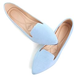 ChaiRong Zhou Women Flats Solid Color Suede Ballet