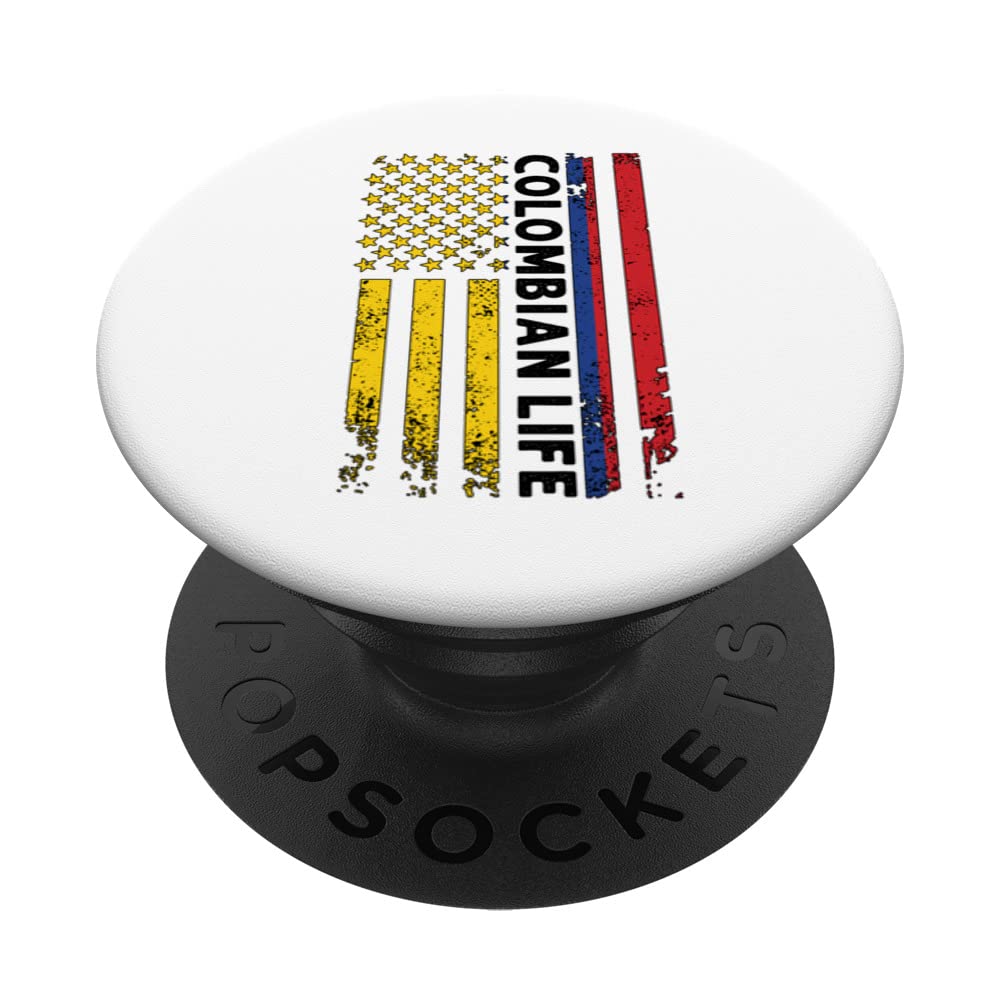 Colombian life Colombian Colombia PopSockets Swappable PopGrip