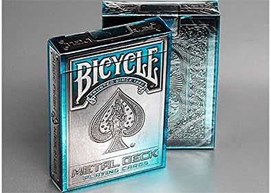 Mike Guistolise Magic Trick | Bicycle Metal Rider Back Playing Cards (Blue) by Collectable Playing Cards