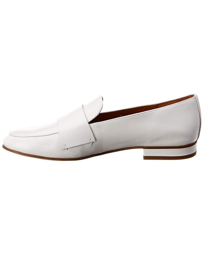 white pointed loafers