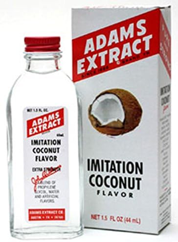 Adams Extract ~ 1.5 oz bottle ~ (Coconut)
