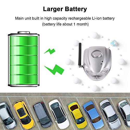 Autopmall Car Alarm Protection System Auto Security 2 Way Remote System Wireless Alarm Shock Alarm No Installation