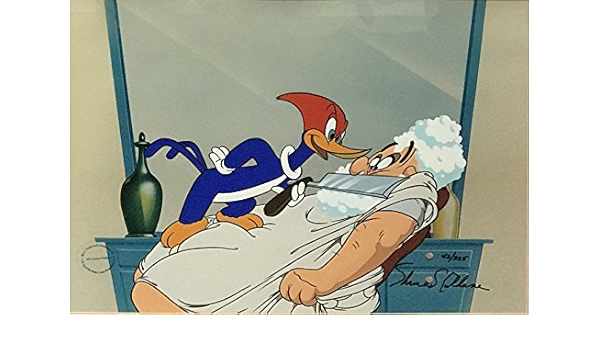 Barber Of Seville Woody Woodpecker 1990 S Hand Painted Limited Edition Cel At Amazon S Entertainment Collectibles Store Barber Of Seville Woody Woodpecker 1990 S Hand Painted Limited Edition Cel At Amazon S Entertainment Collectibles Store