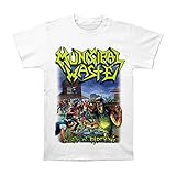 Municipal Waste Men's Art Of Partying On White T-shirt White