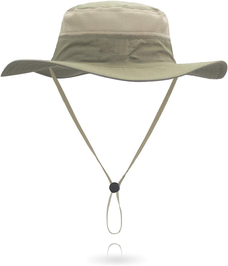 Jane ShineOutdoor Sun Hat Bucket Hats for Women Sun Protection Mesh Cap Quick-Dry UPF 50+