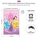 Franco Kids Room Darkening Window Curtain Panel, 42 in x 63 in, Disney Princess