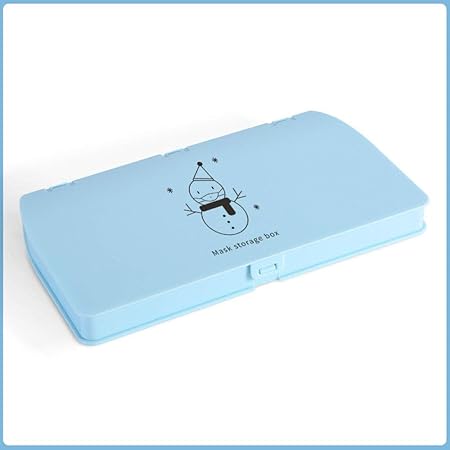 GYHJG Máscara Caja De Almacenamiento Carpeta De Almacenamiento Temporal