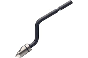 LIRIODEN Replacement Countersink Blade - M2 High-Speed Steel Chamfering & Deburring Tool for Wood, Plastic, Aluminum, Copper, and Steel - BC6301 90° Blade, 1-6.3mm Diameter Range