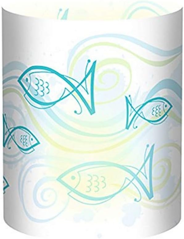 Ursus Mini Table Lamp Ambient, 115 g/m² (Pack of 5), Fisch Blau, 270 x 100 mm