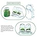 Mason Jar Sprouting Lids - 316 Surgical Stainless Steel for Wide Mouth - 2 Pack Canning Jar Lids with Strainers for Superb Ventilation - Alfalfa, Broccoli Sprouts (Jars not included)