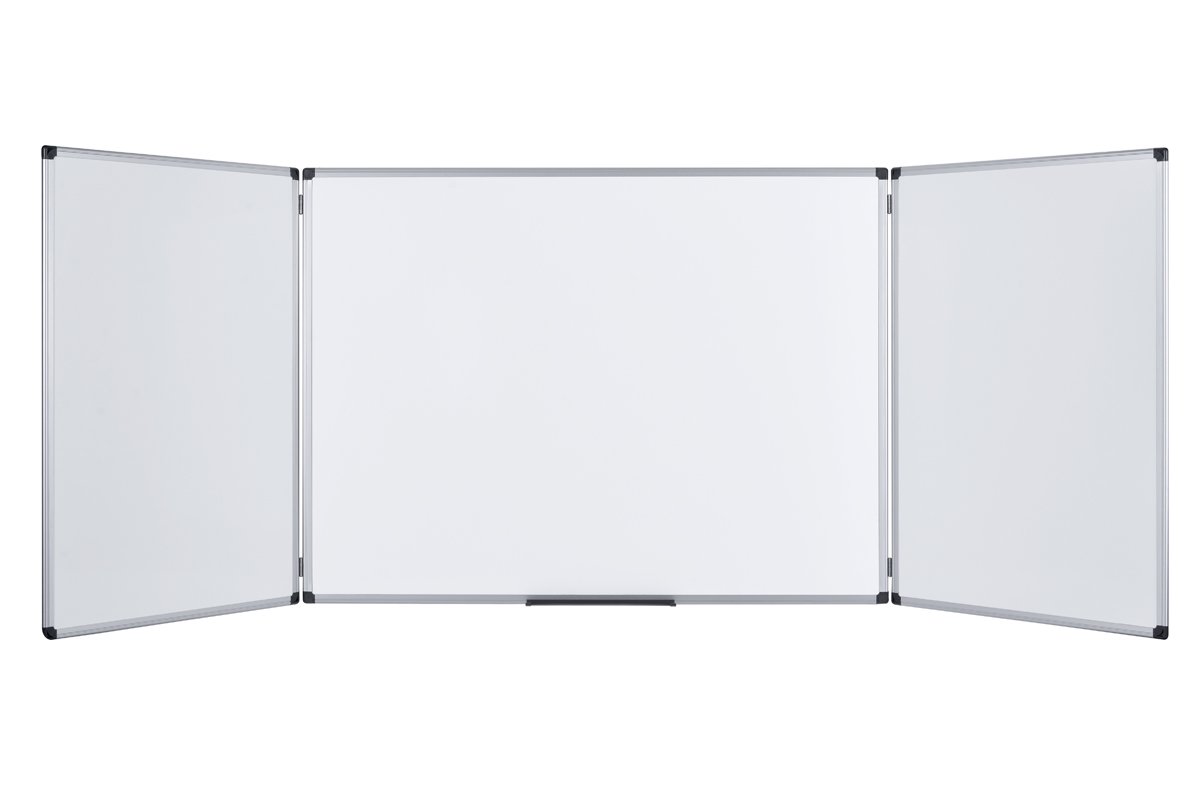 Bi-Office Trio Whiteboard Infinity, Magnetic, 120 x 90 cm