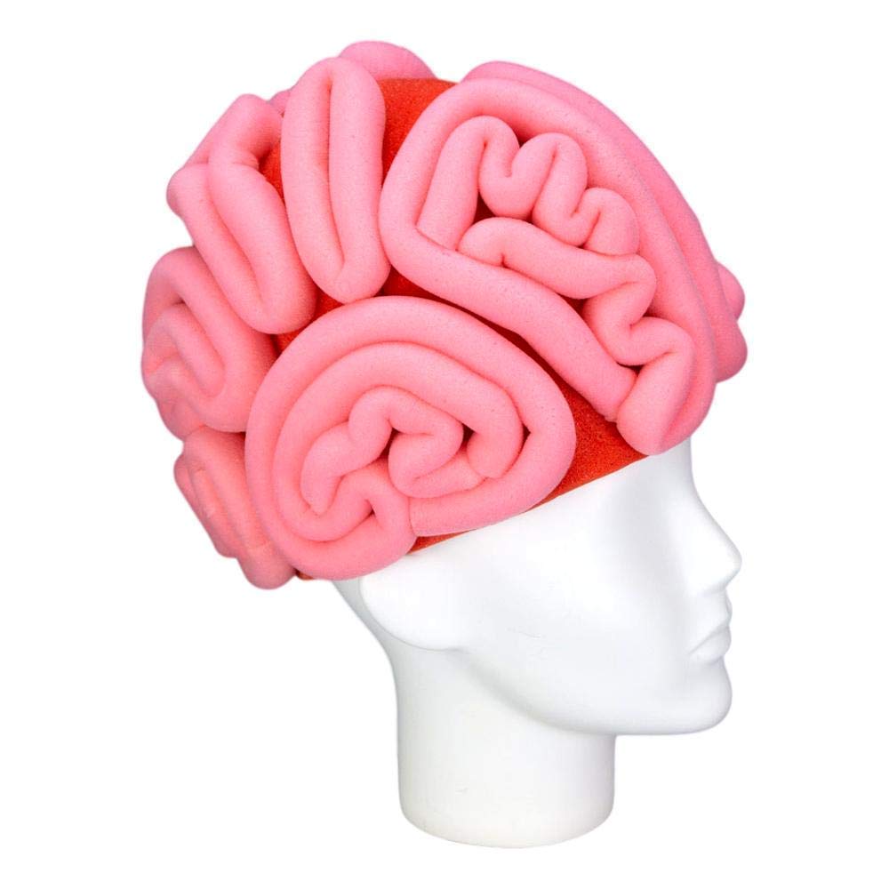 FOAM PARTY HATS: Brain Hat - Anatomy Party Hat